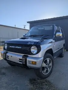 JDM Collector Alert: 1998 Mitsubishi Pajero Mini (Turbo 4WD)