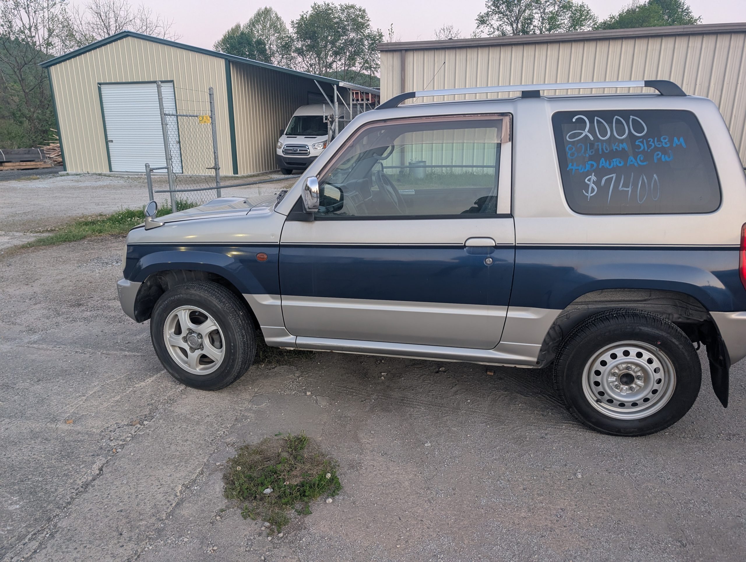 
								2000 Mitsubishi Pajero Mini — Stock #00071 full									