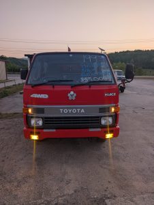 Command Attention! 1993 Toyota Hiace Fire Truck 4WD — Only 6K Miles!