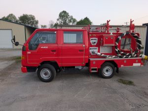 Command Attention! 1993 Toyota Hiace Fire Truck 4WD — Only 6K Miles!