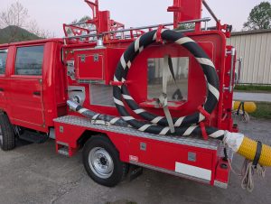 Command Attention! 1993 Toyota Hiace Fire Truck 4WD — Only 6K Miles!