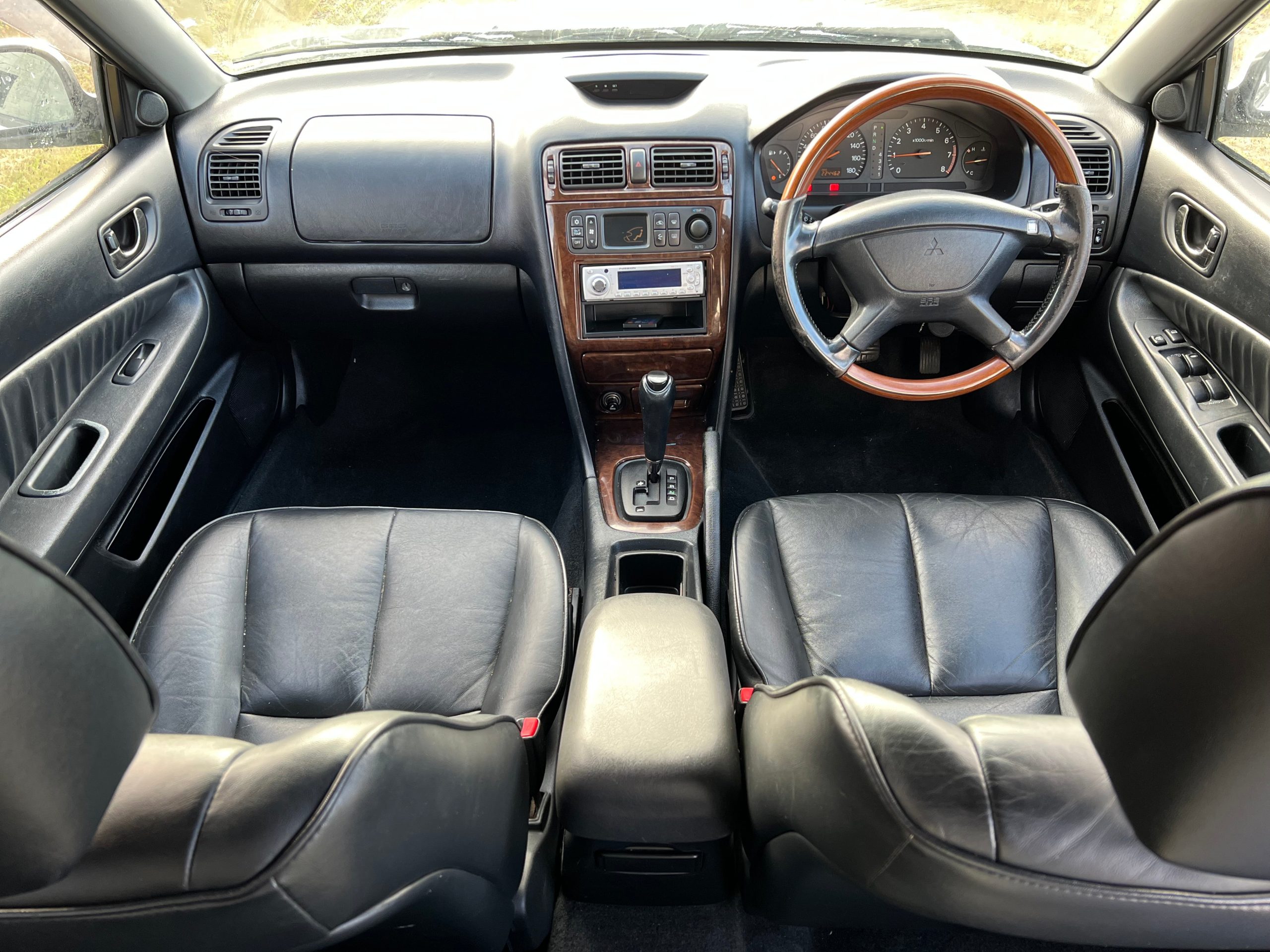 
								Rare JDM Wagon: ’97 Mitsubishi Legnum AWD w/ Leather & Nardi full									