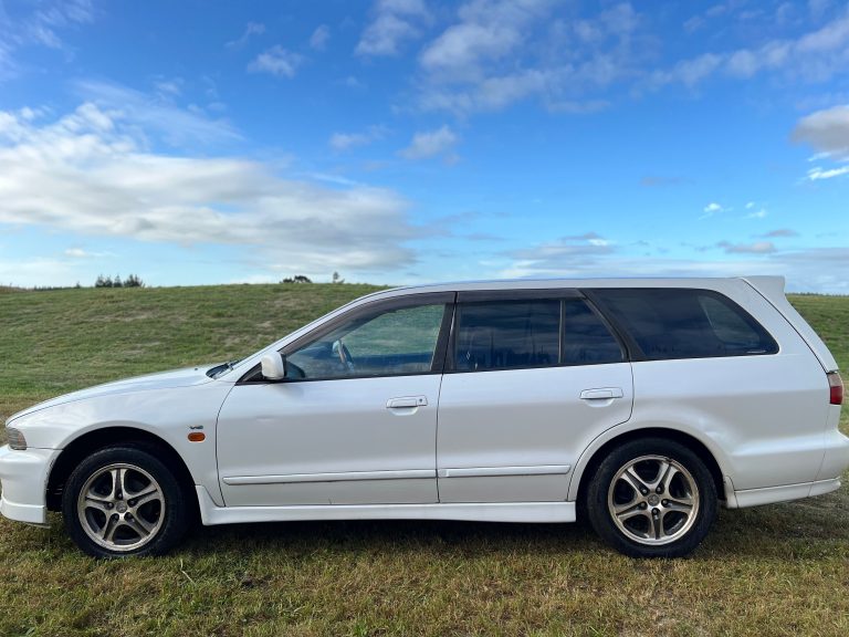 Rare JDM Wagon: ’97 Mitsubishi Legnum AWD w/ Leather & Nardi