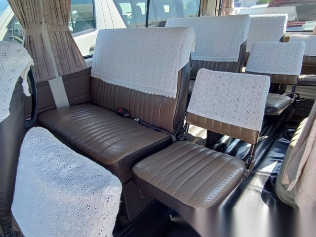
								Retro Japanese Cargo Cruiser: 1992 Nissan Homy Coach Manual full									