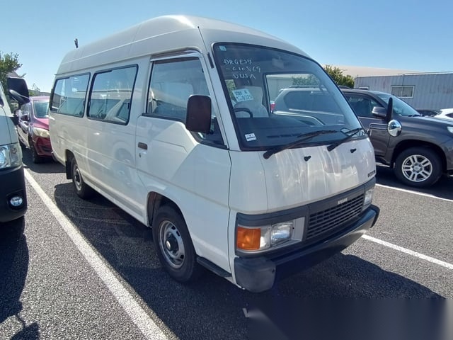 Retro Japanese Cargo Cruiser: 1992 Nissan Homy Coach Manual